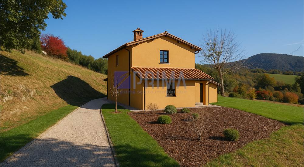 Render Facciata laterale realizzata con AI